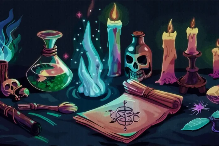 Arcane Alchemy Gaming Rug - Image 1