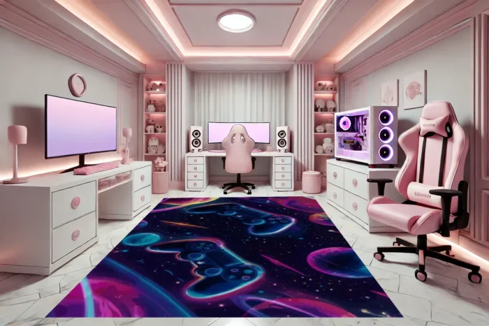 Galaxy Gamer Gaming Rug - Image 2
