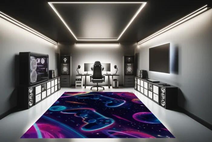 Galaxy Gamer Gaming Rug - Image 4