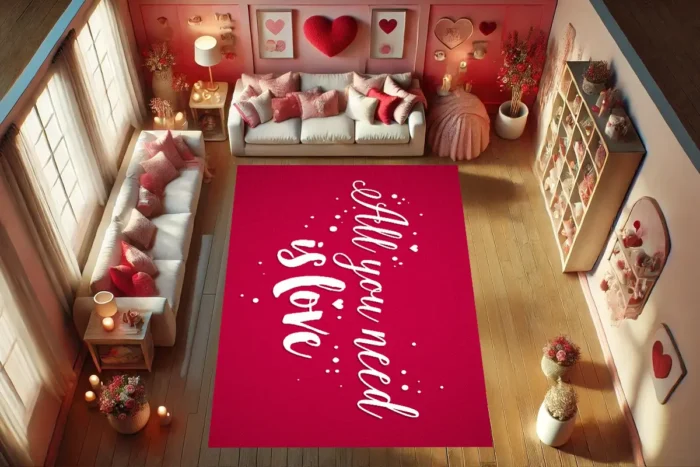 Love Harmony Washable Rug - Image 2