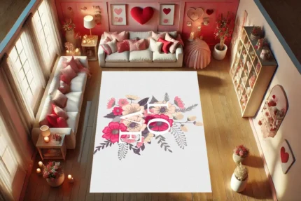 Floral Love Harmony Washable Rug Floral Love Harmony Washable Rug