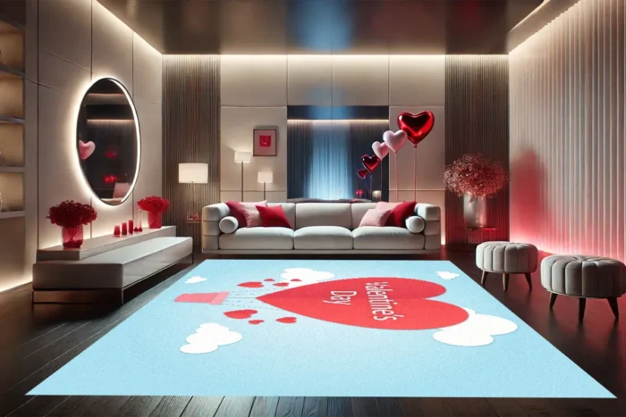 Hearts Aloft Washable Rug - Image 4