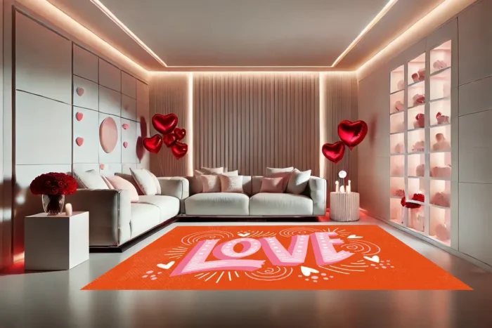 Vibrant Love Washable Rug - Image 3