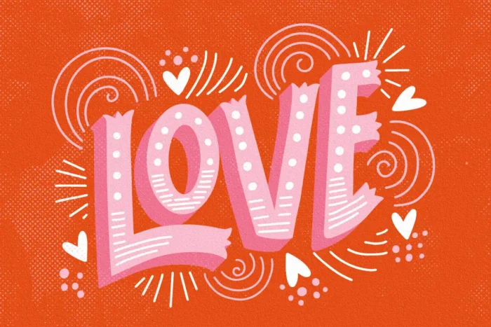 Vibrant Love Washable Rug - Image 1
