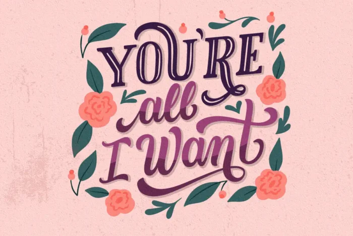 All I Want Washable Rug - Image 1