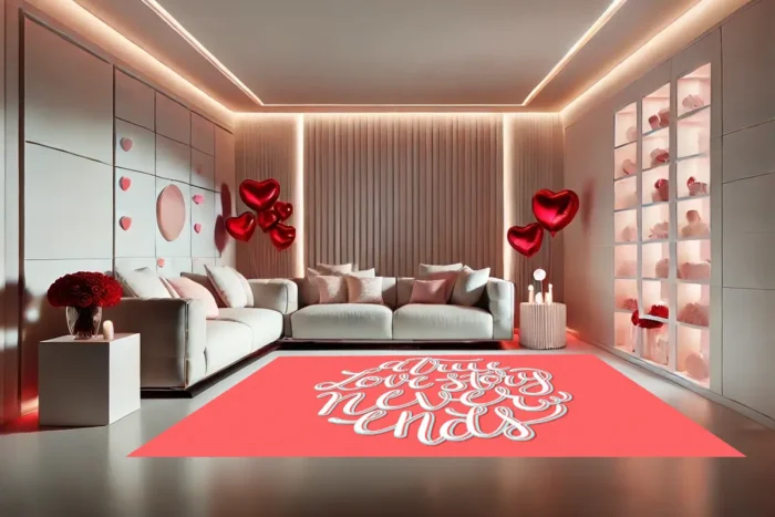True Love Story Rug - Image 4