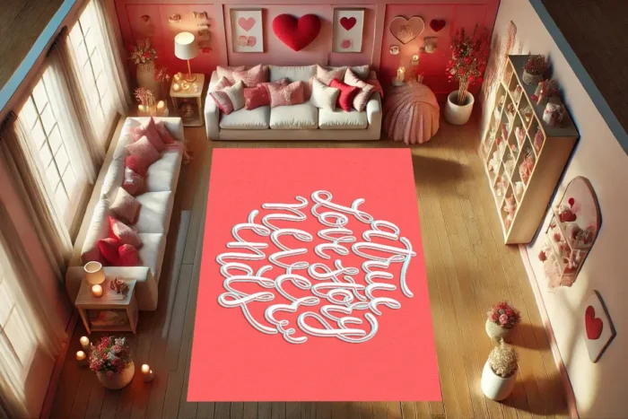 True Love Story Rug - Image 3