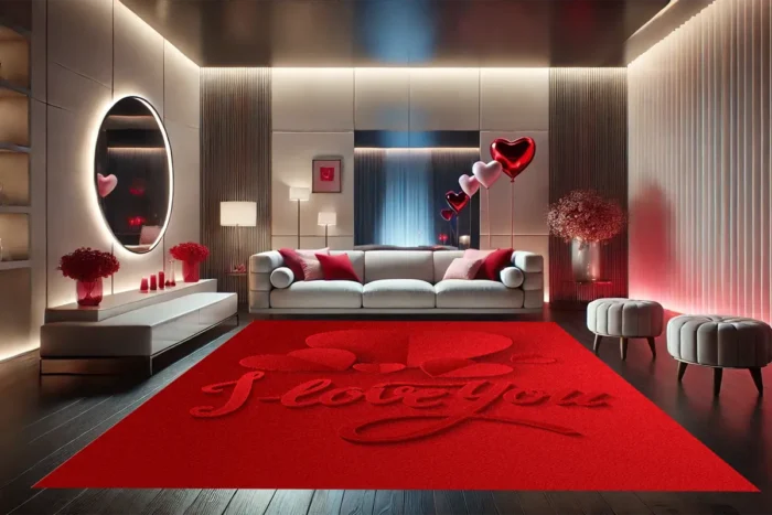 Scarlet Love Rug - Image 2