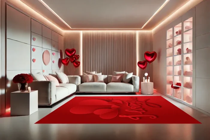 Scarlet Love Rug - Image 4