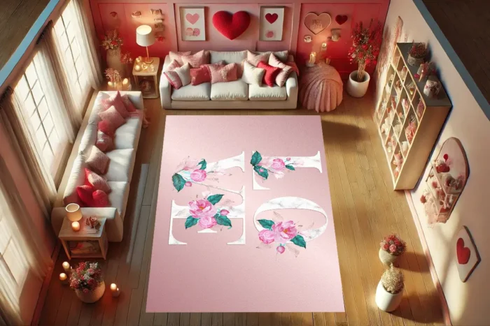 Blossoming Love Washable Rug - Image 3