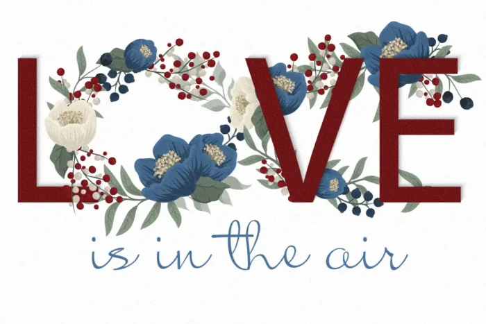 Floral Love Air Washable Rug - Image 1