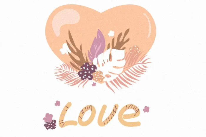 Tropical Love Blossom Rug - Image 1