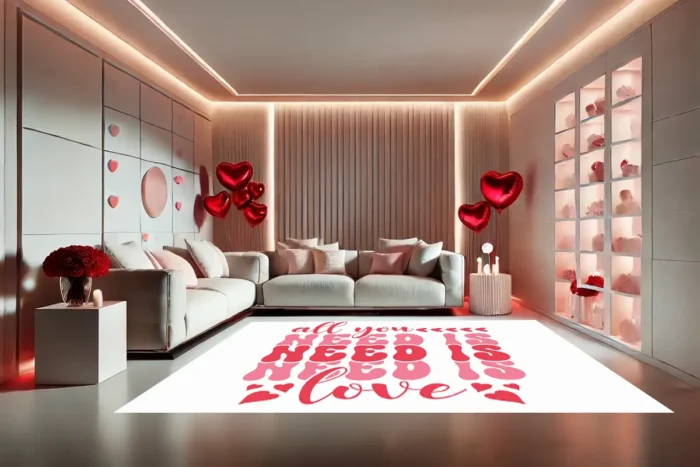 All You Need Love Rug - Image 2