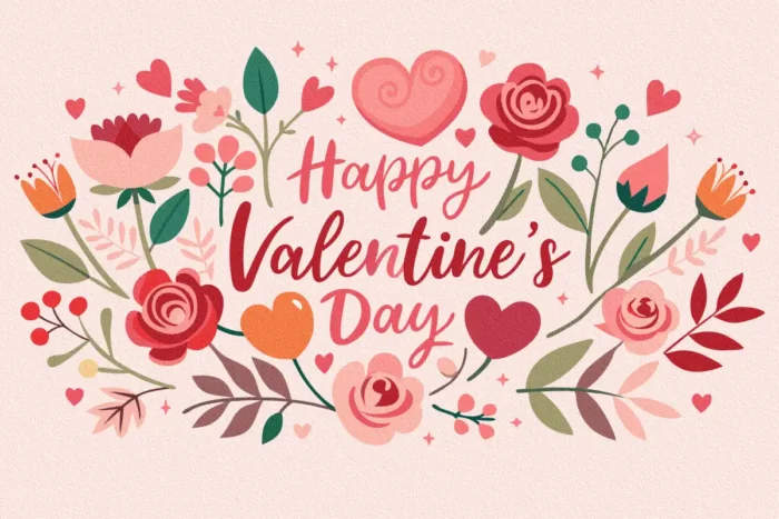 Valentine's Garden Rug - Image 1