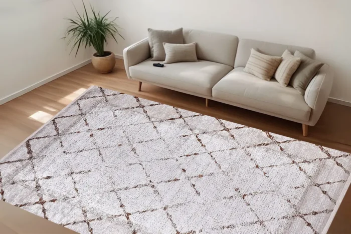 Diamond Heritage Weave Washable Rug - Image 3