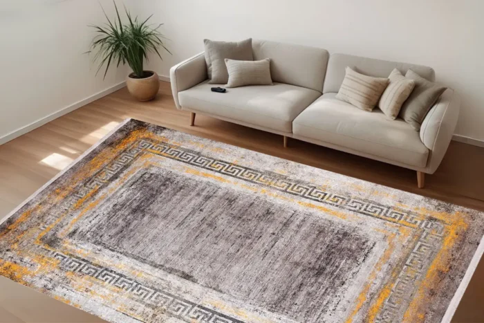 Golden Realm Washable Rug - Image 3
