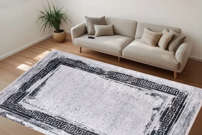 Grecian Frost Washable Rug - Image 3