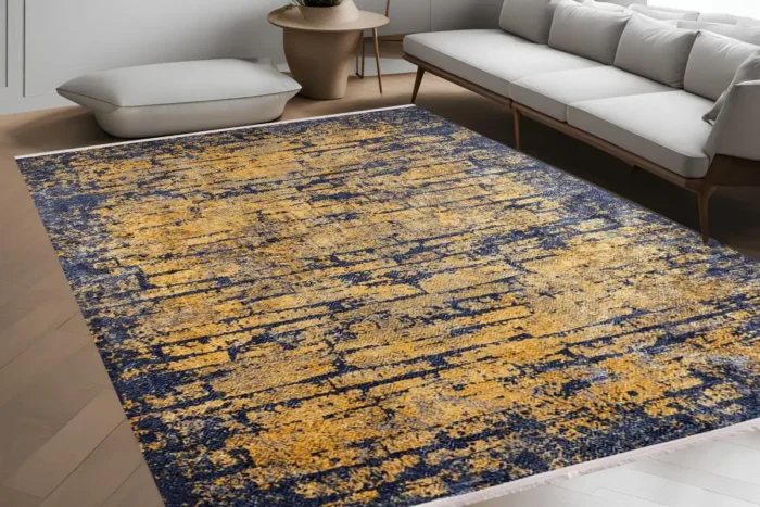 Golden Horizon Washable Rug - Image 4