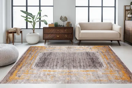 Sunset Aura Washable Rug Sunset Aura Washable Rug