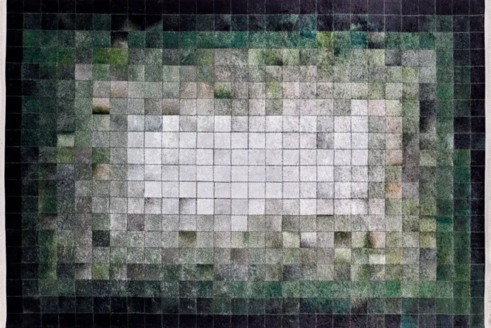 Forest Pixel Washable Rug - Image 1