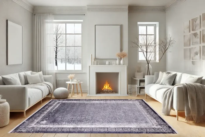 Classic Greek Border 6 Washable Rug - Image 4