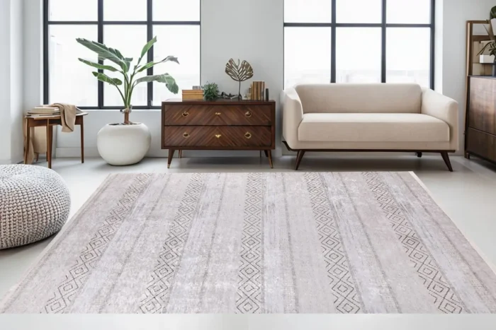 Diamond Serenity Washable Rug - Image 2