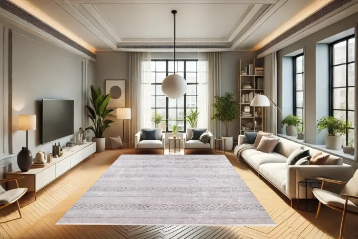 Diamond Serenity Washable Rug - Image 3