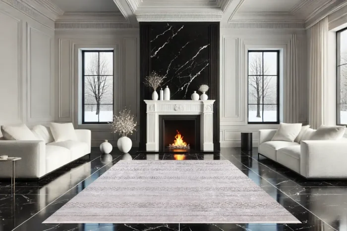 Diamond Serenity Washable Rug - Image 4