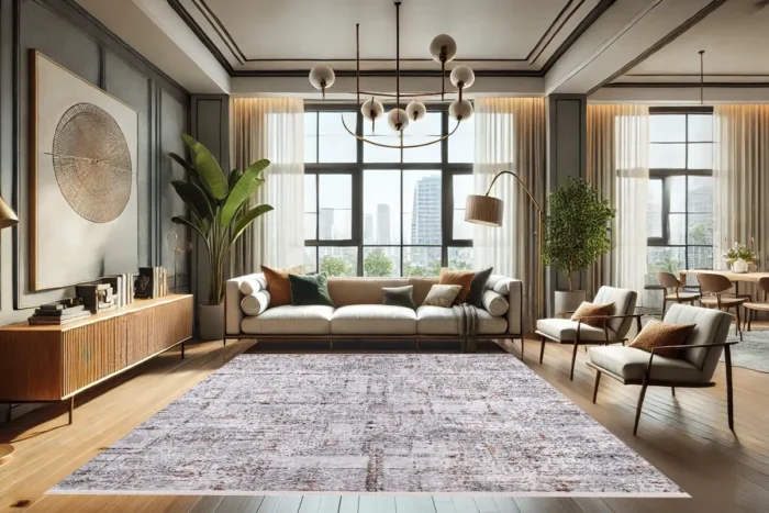 Urban Patchwork Washable Rug - Image 3