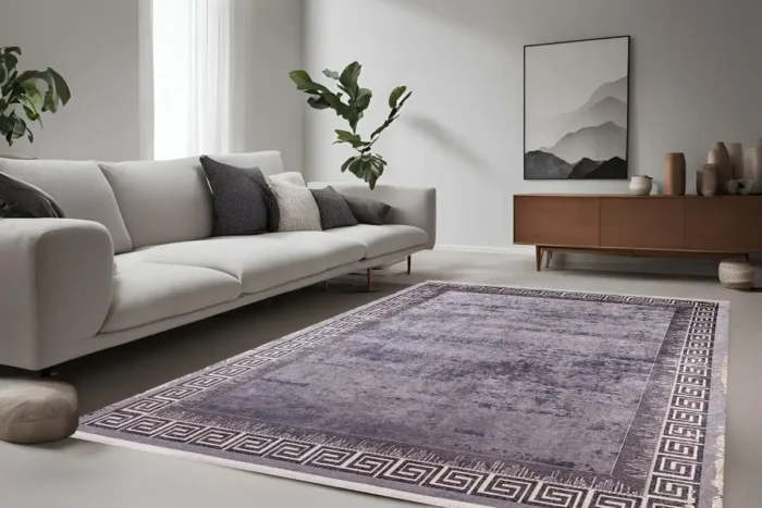 Classic Greek Border 3 Washable Rug - Image 2