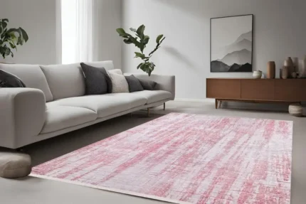 Blush Horizon Washable Rug Blush Horizon Washable Rug