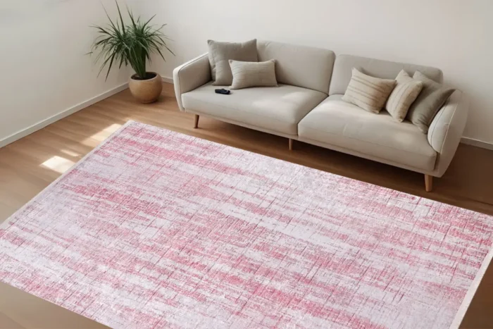 Blush Horizon Washable Rug - Image 3