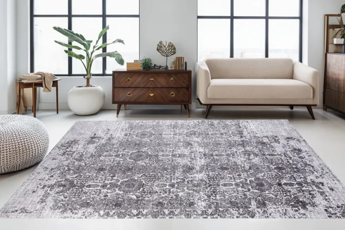 Vintage Veil Washable Rug - Image 2