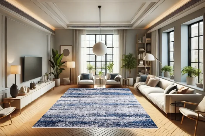Cascade Blues Washable Rug - Image 4