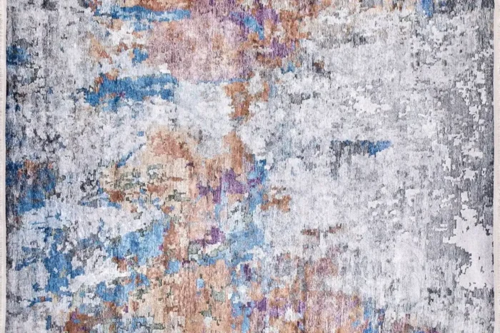 Aurora Bloom Washable Rug - Image 1