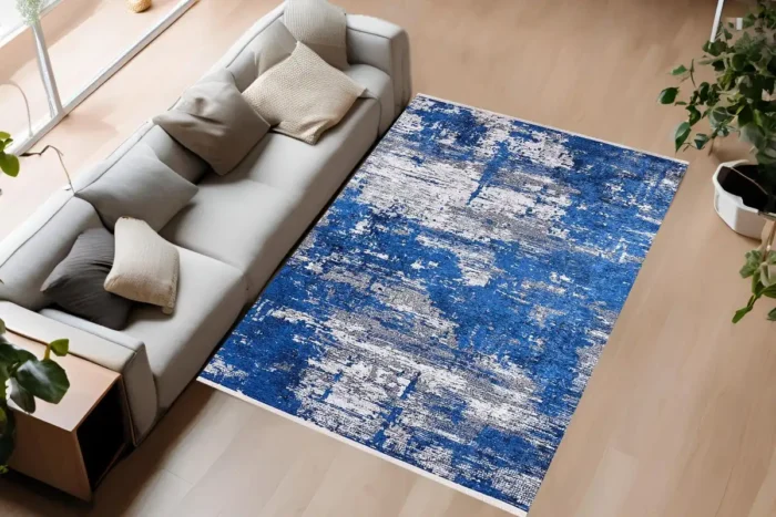 Azure Splendor Washable Rug - Image 3
