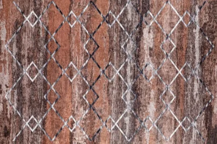 Rustic Trellis Washable Rug Rustic Trellis Washable Rug