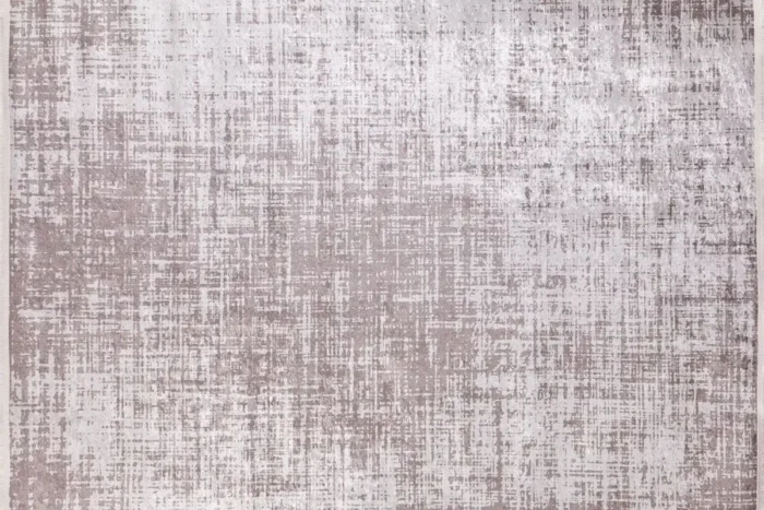 Contemporary Neutral Textured Washable Rug - Image 1