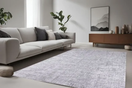 Modern Minimalist Grey Area Washable Rug Modern Minimalist Grey Area Washable Rug