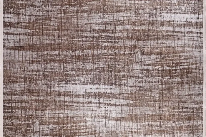 Rustic Harmony Brown Washable Rug - Image 1