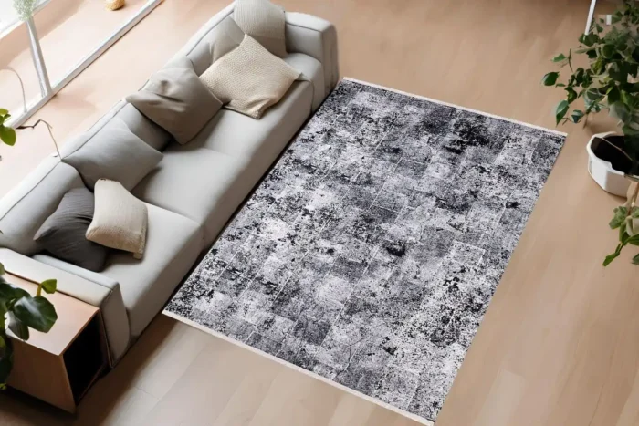 Urban Brickwork Washable Rug - Image 3