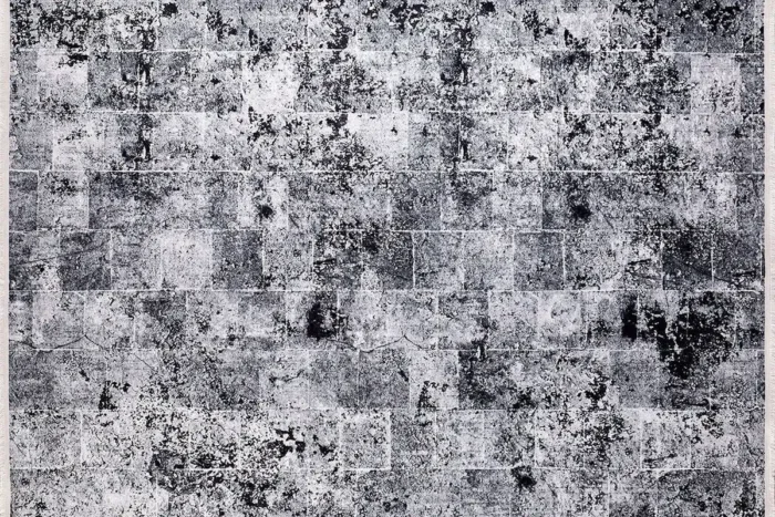 Urban Brickwork Washable Rug - Image 1