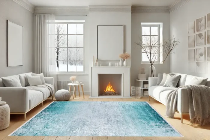 Aqua Serenity Washable Rug - Image 4