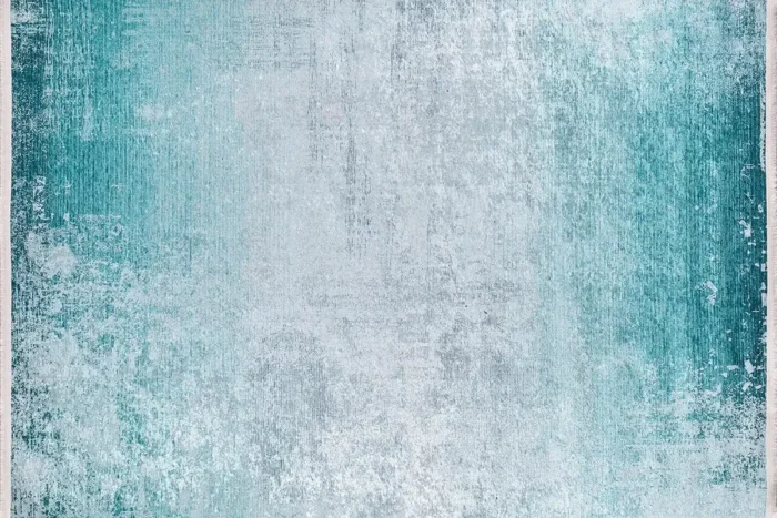Aqua Serenity Washable Rug - Image 1