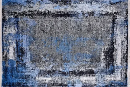 Midnight Cascade Washable Rug Midnight Cascade Washable Rug