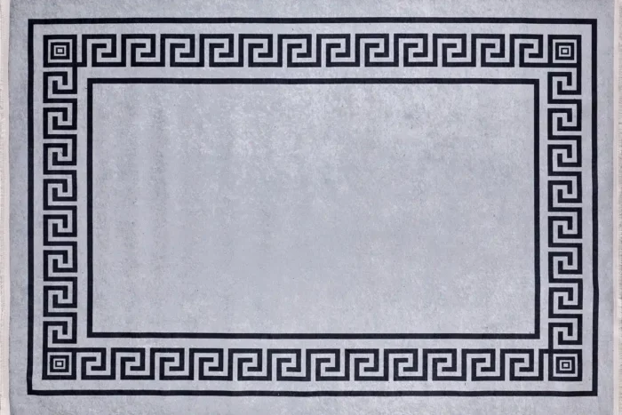 Classic Greek Border 5 Washable Rug - Image 1