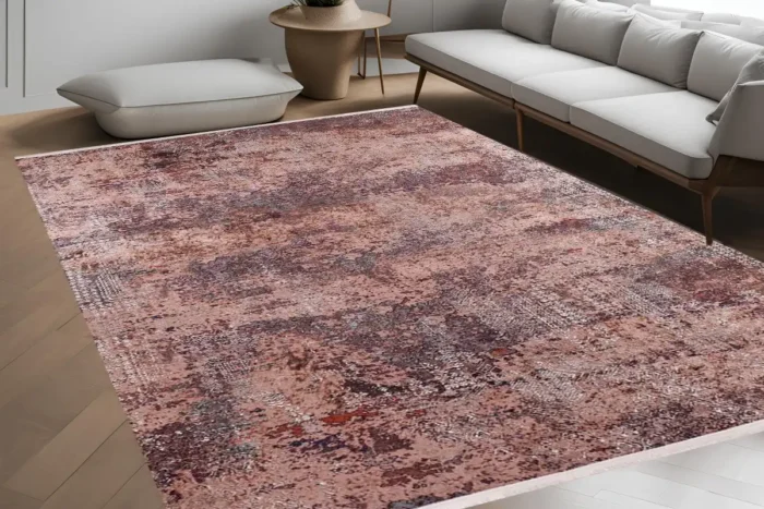 Vintage Rose Tapestry Washable Rug - Image 4