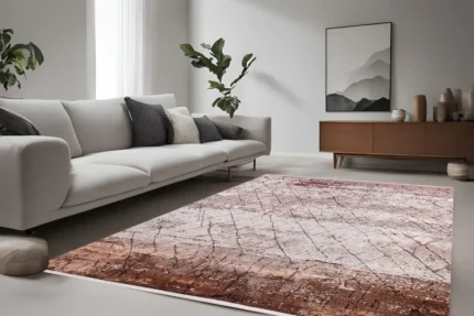 Rustic Diamond Pattern Washable Rug Rustic Diamond Pattern Washable Rug