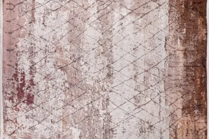 Rustic Diamond Pattern Washable Rug Rustic Diamond Pattern Washable Rug