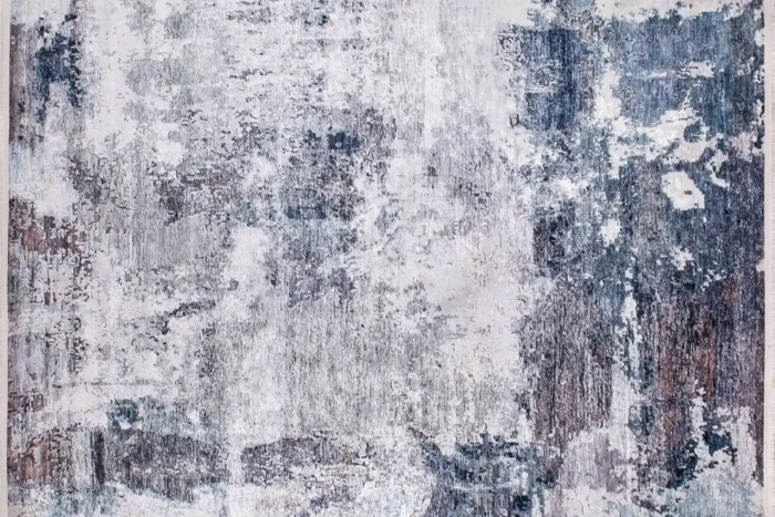 Abstract Oceanic Bliss Washable Rug - Image 1